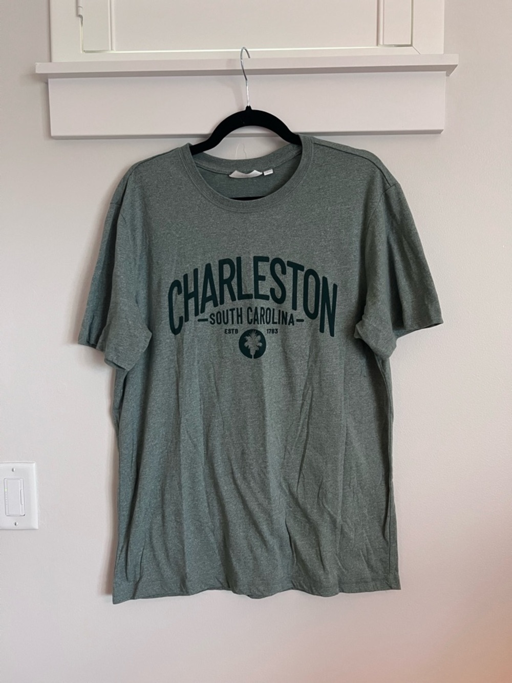 Camp David Charleston Green Tshirt NWOT SZ L
